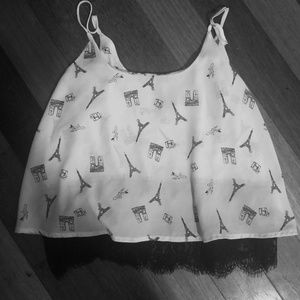 Paris Crop top